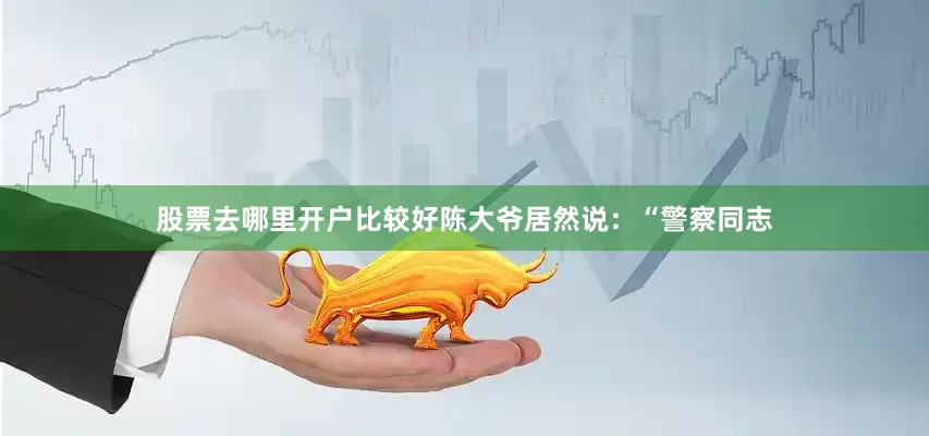 股票去哪里开户比较好陈大爷居然说：“警察同志